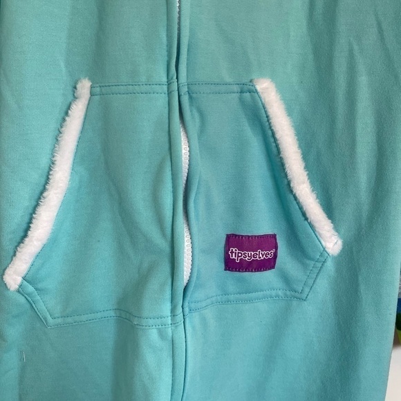 NWT Tipsy Elves Unicorn Onesie Size L - Picture 3 of 5